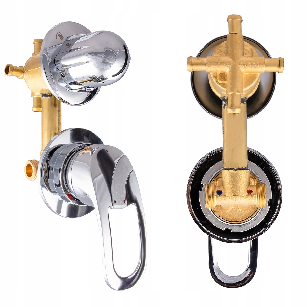 4FUNKČNÍ Baterie Do Sprchového Koutu Panelu 12,5 CM 4 Funkce Směšovač