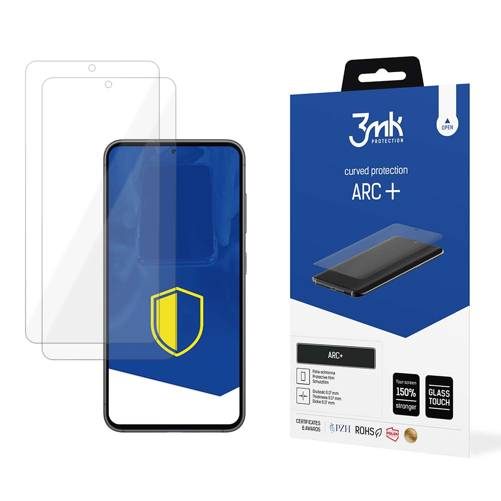 

2x Folia ochrona na Samsung Galaxy S23 5G 3mk Arc+