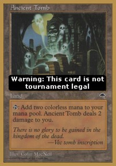 Mtg Ancient Tomb - Niska cena na Allegro