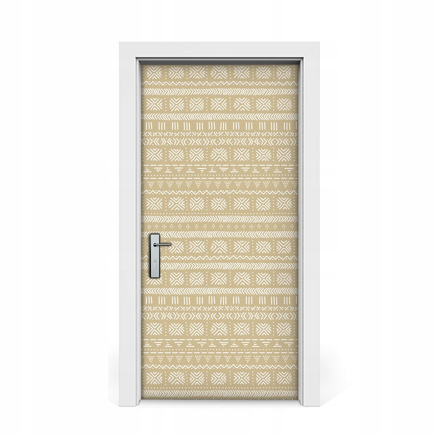 

Naklejka na drzwi okleina Żółty kształt 95x205