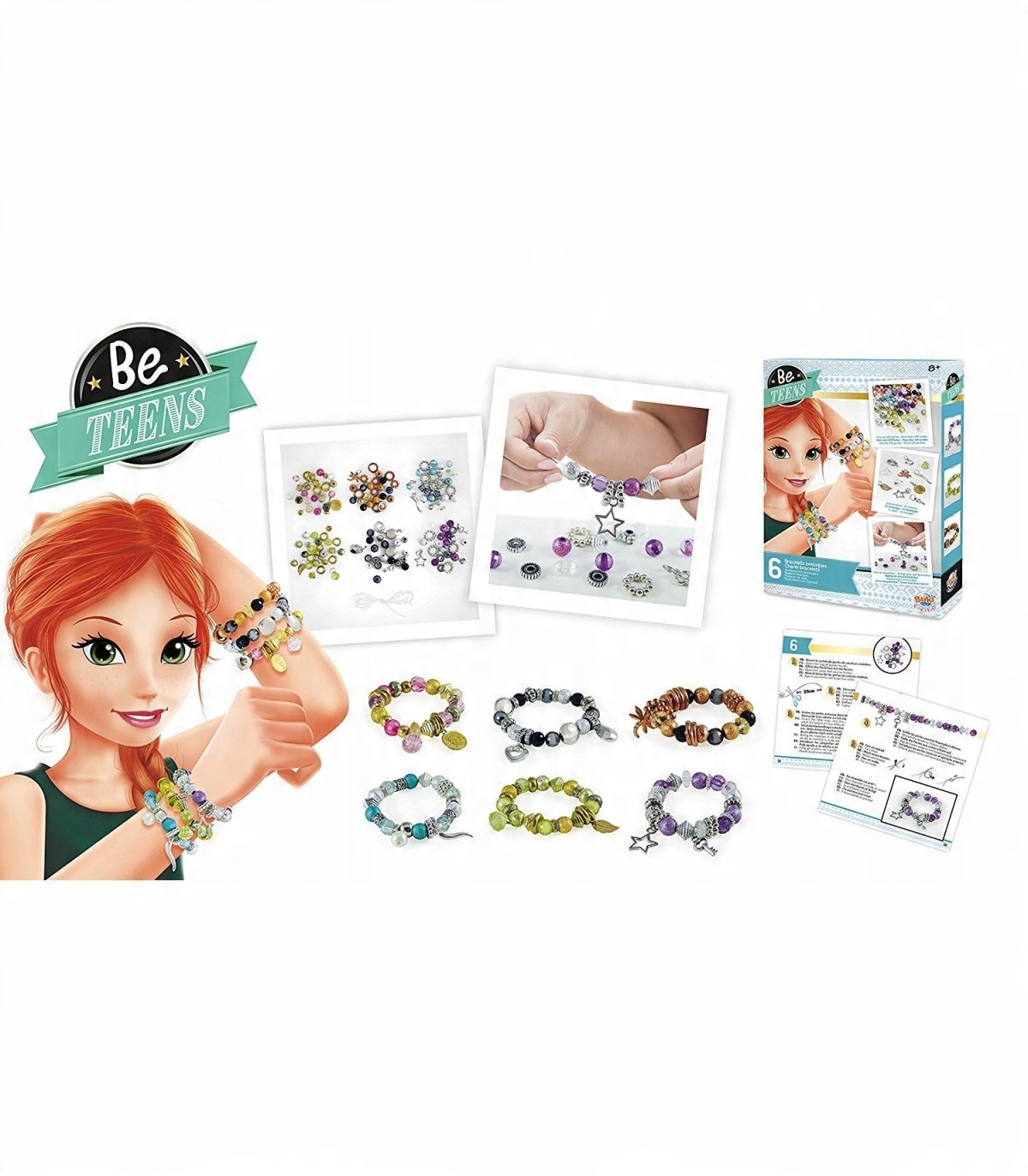 

Zestaw do Robienia Biżuterii Bransoletki Charms