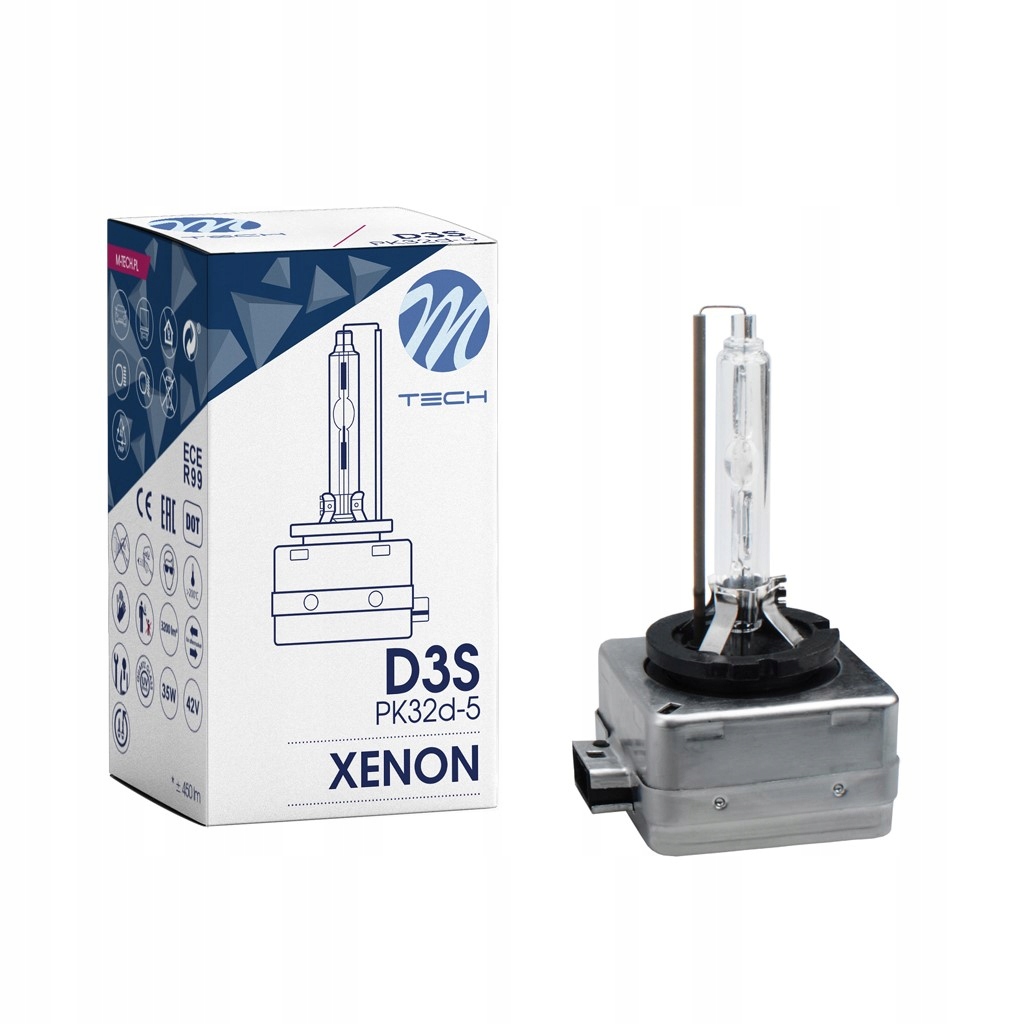 

M-tech Palnik Xenon Hid D3S PK32D-5 42V 35W 6000K