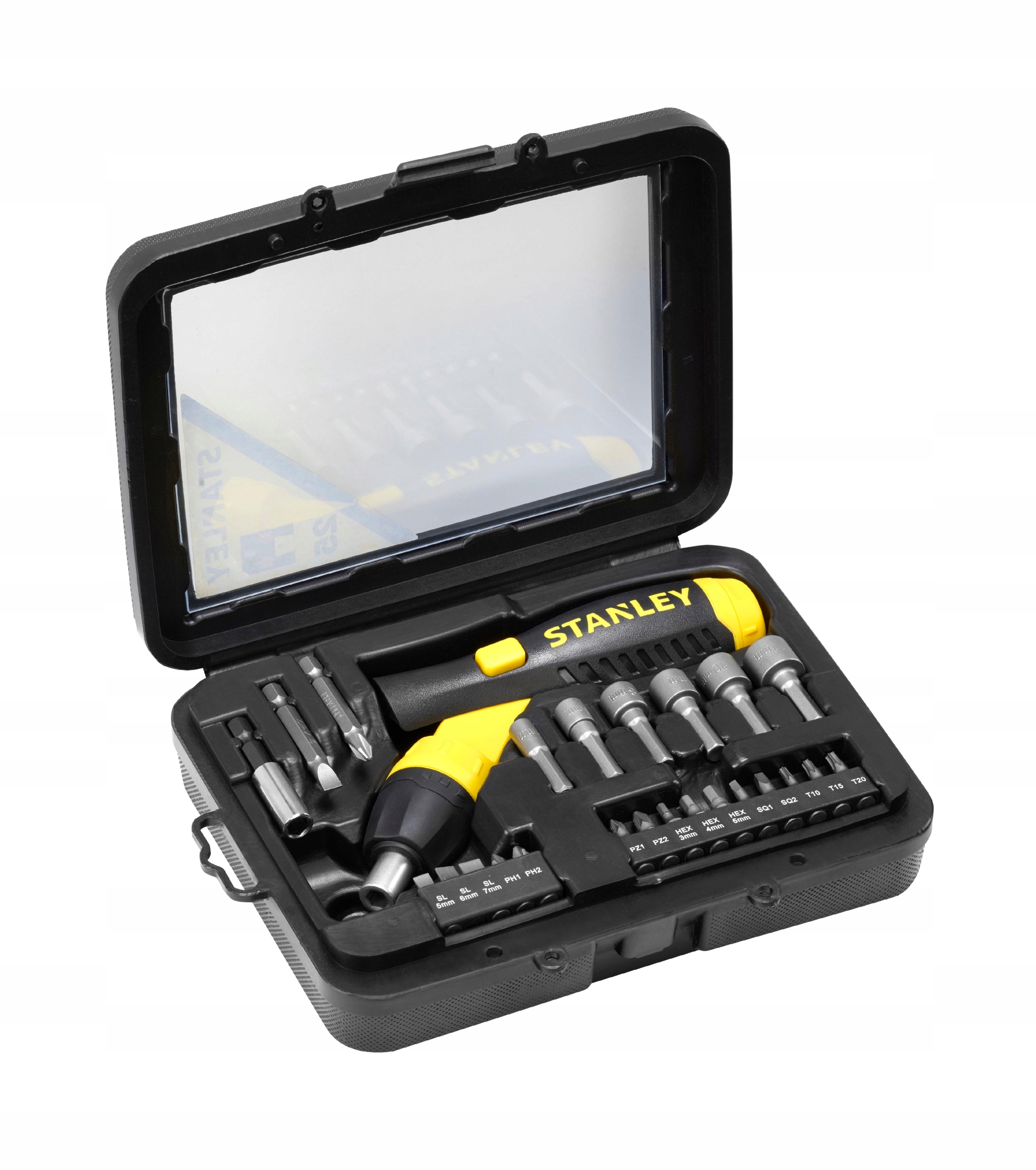

Stanley 630220 Zestaw Bitów SZT.22+WKRĘTAK Z Rękoj