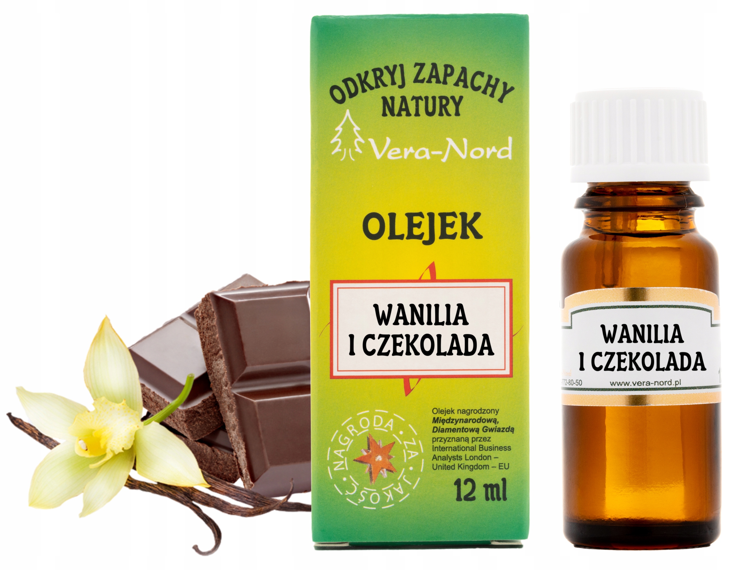 

Wanilia I Czekolada Olejek Zapachowy Vera Nord