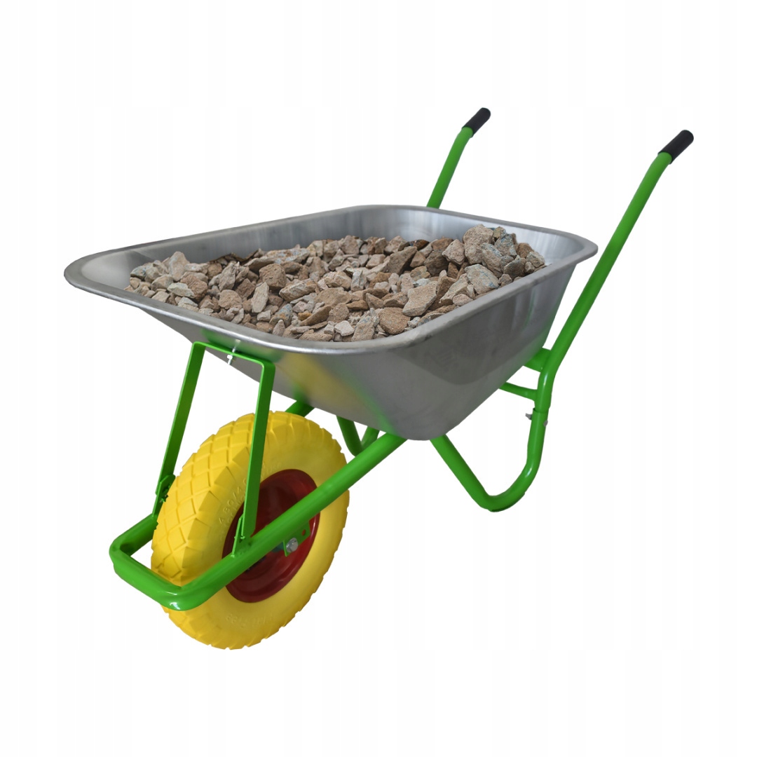 TACZKA OGRODOWA 100L KOŁO PU STALOWA FELGA BITUXX Rodzaj taczka