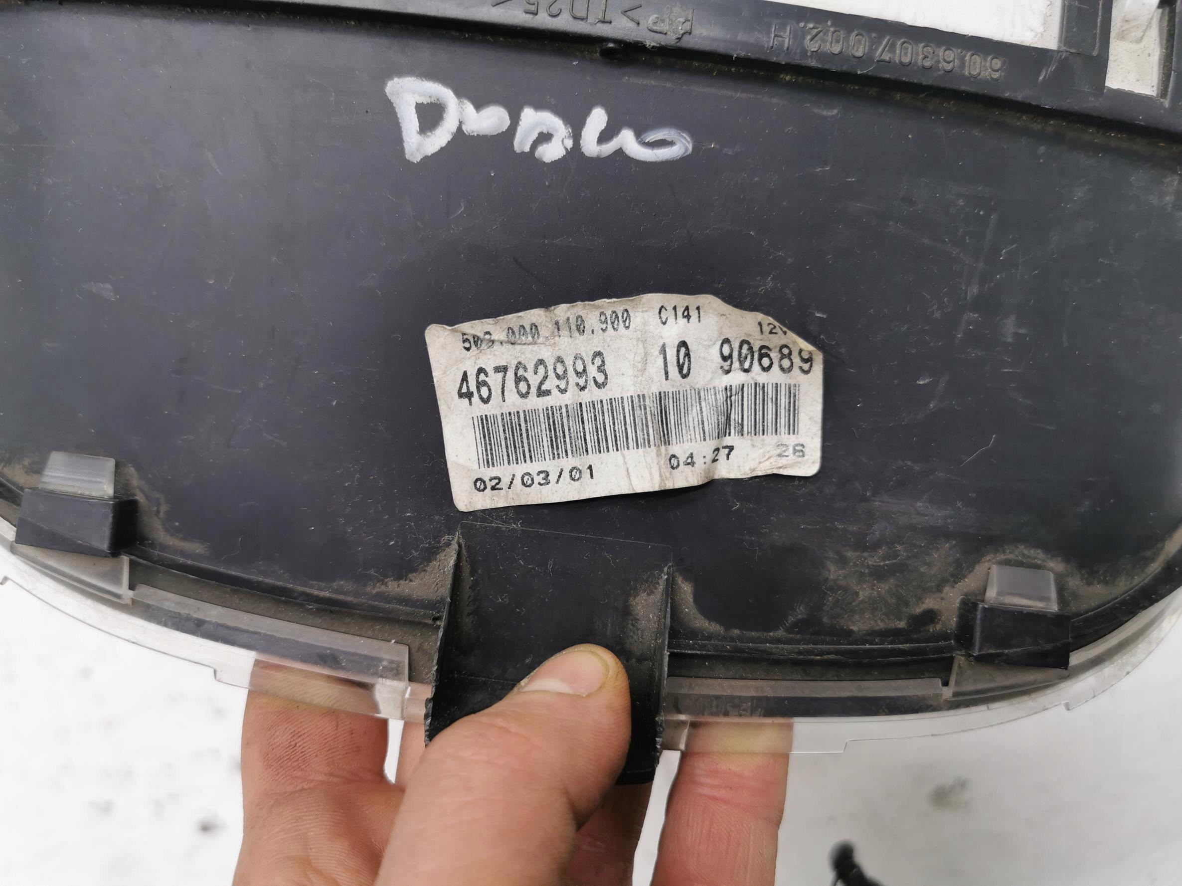 dials dials FIAT DOLBO and 00-10 46762993