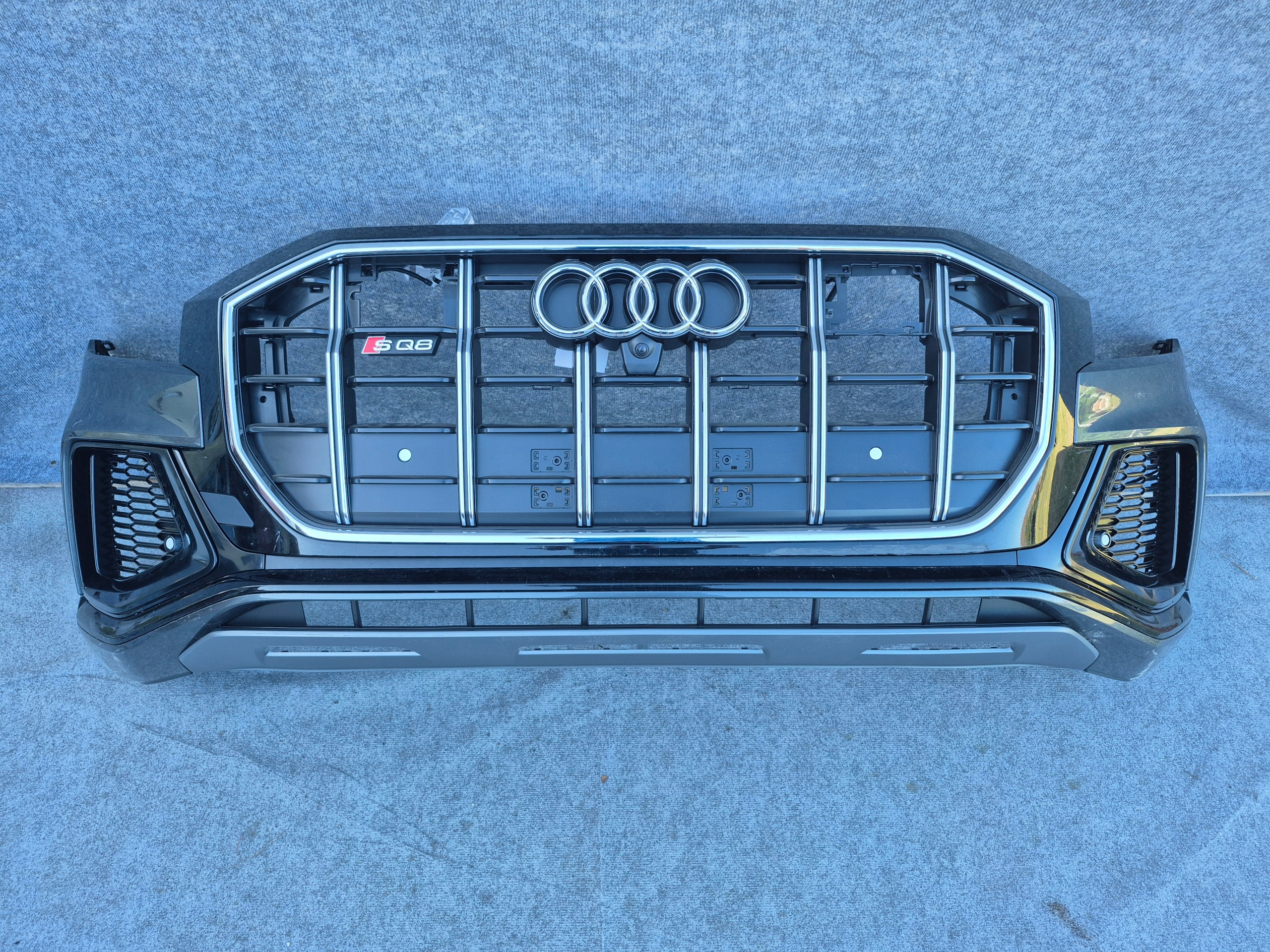 AUDI SQ8 Q8 S-LINE ZDERZAK PRZÓD 4M8 6x PDC INSTALACJA KAMERA