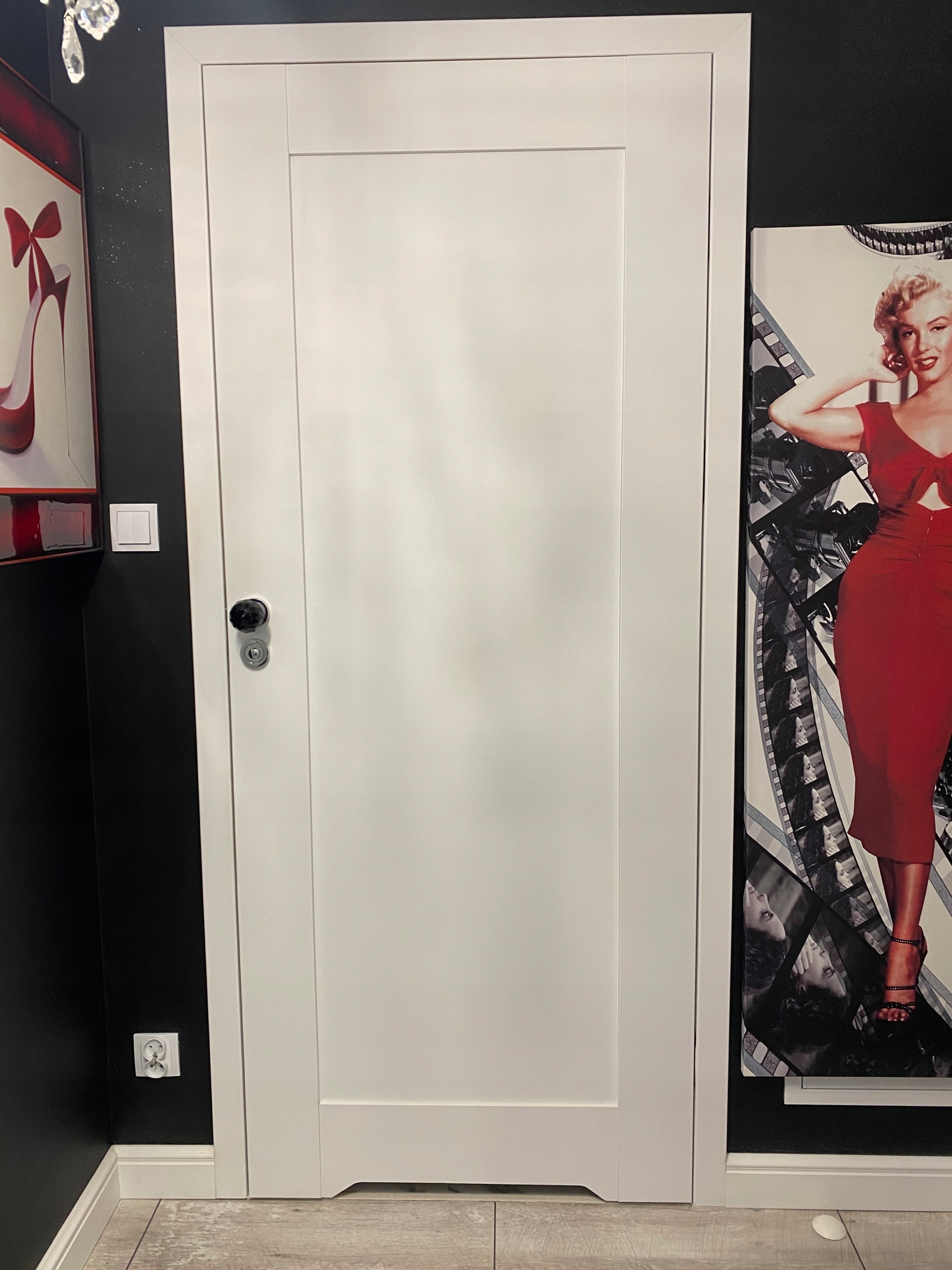 CZARNE DRZWI WEWNĘTRZNE GLAMOUR ELEGANCE WINDOOR PRODUCENT Rodzaj rozwierane