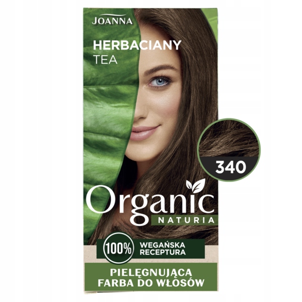 

Joanna Naturia Vegan Farba włosów 340 Herbaciany