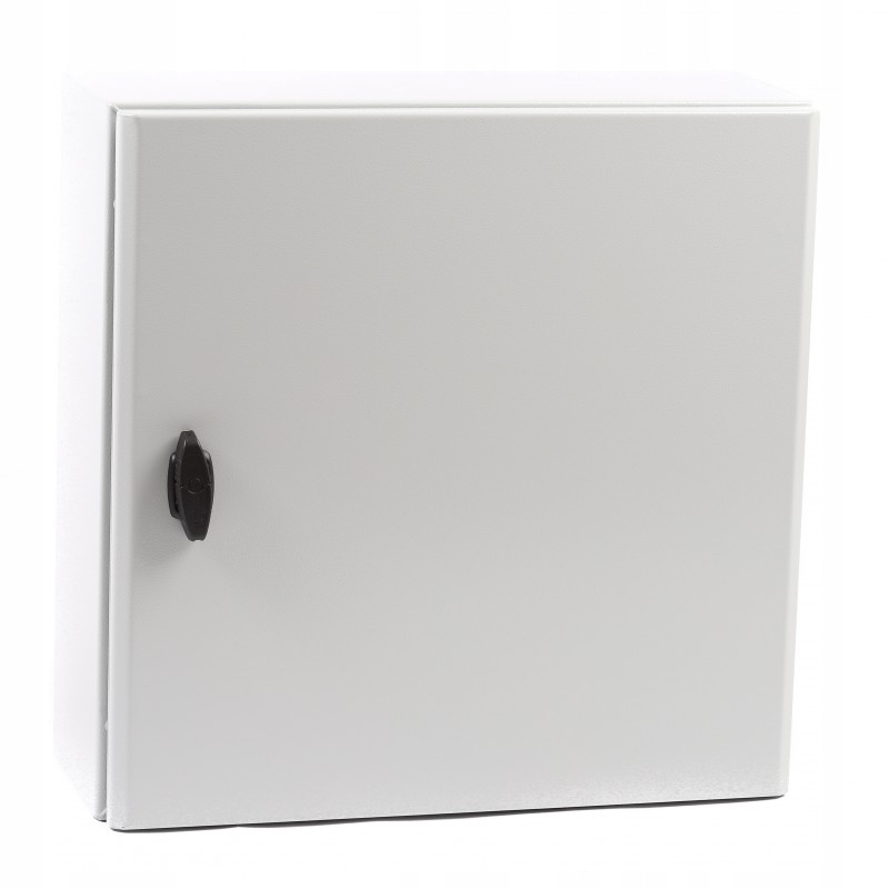 Obudowa metalowa 500x500x200 drzwi pełne bez płyty montażowej