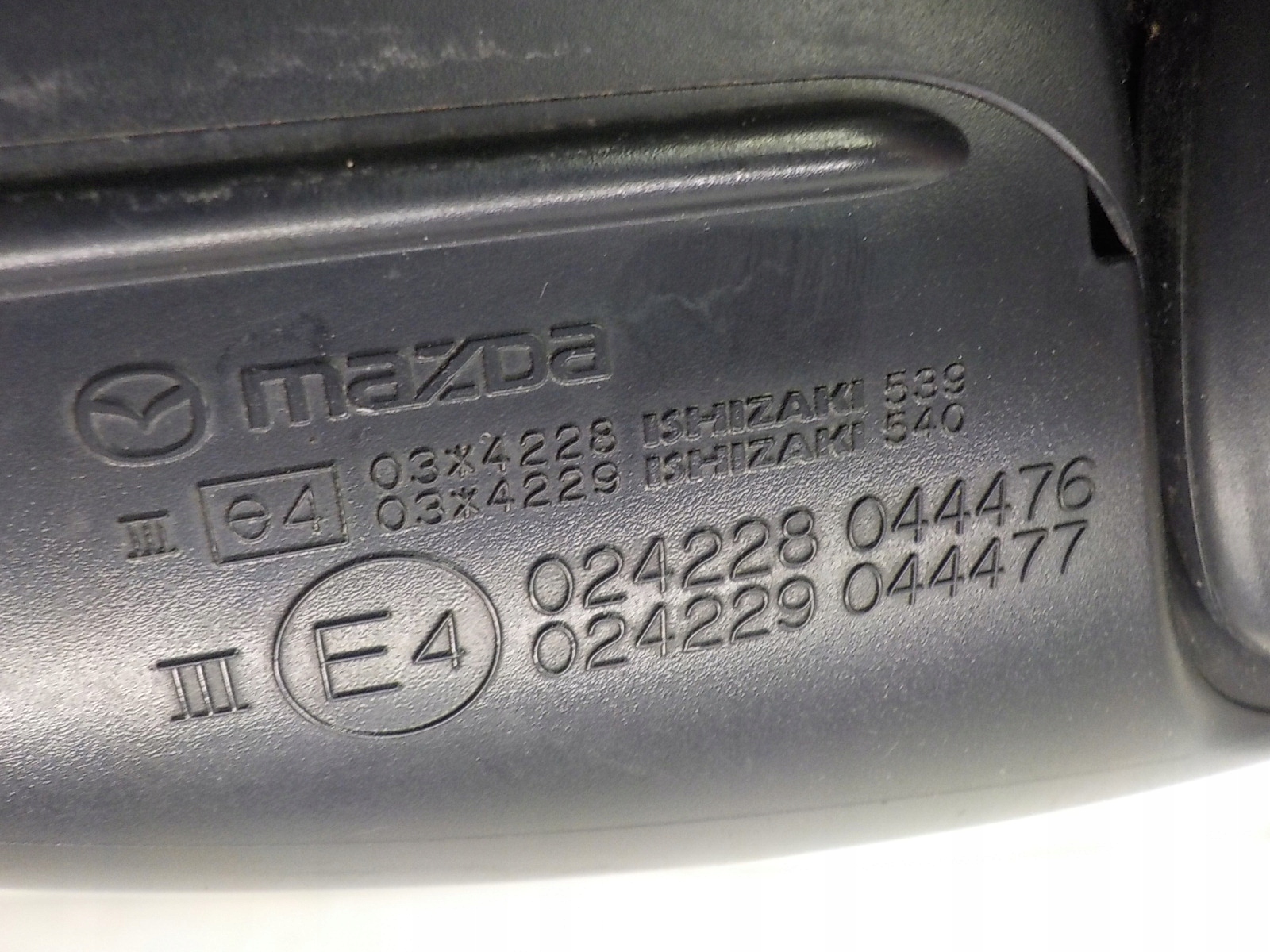 MAZDA 3 III BM mirror exterior left 8 PIN