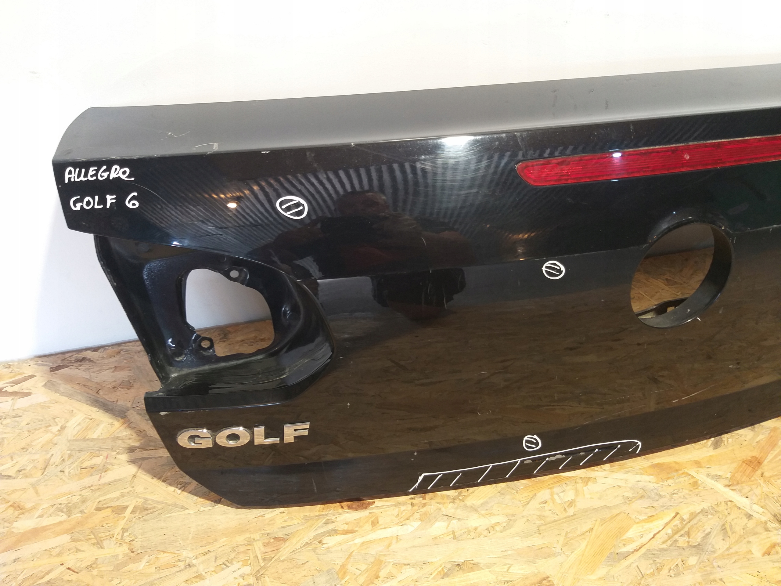 boot door VW Volkswagen Golf VI 6