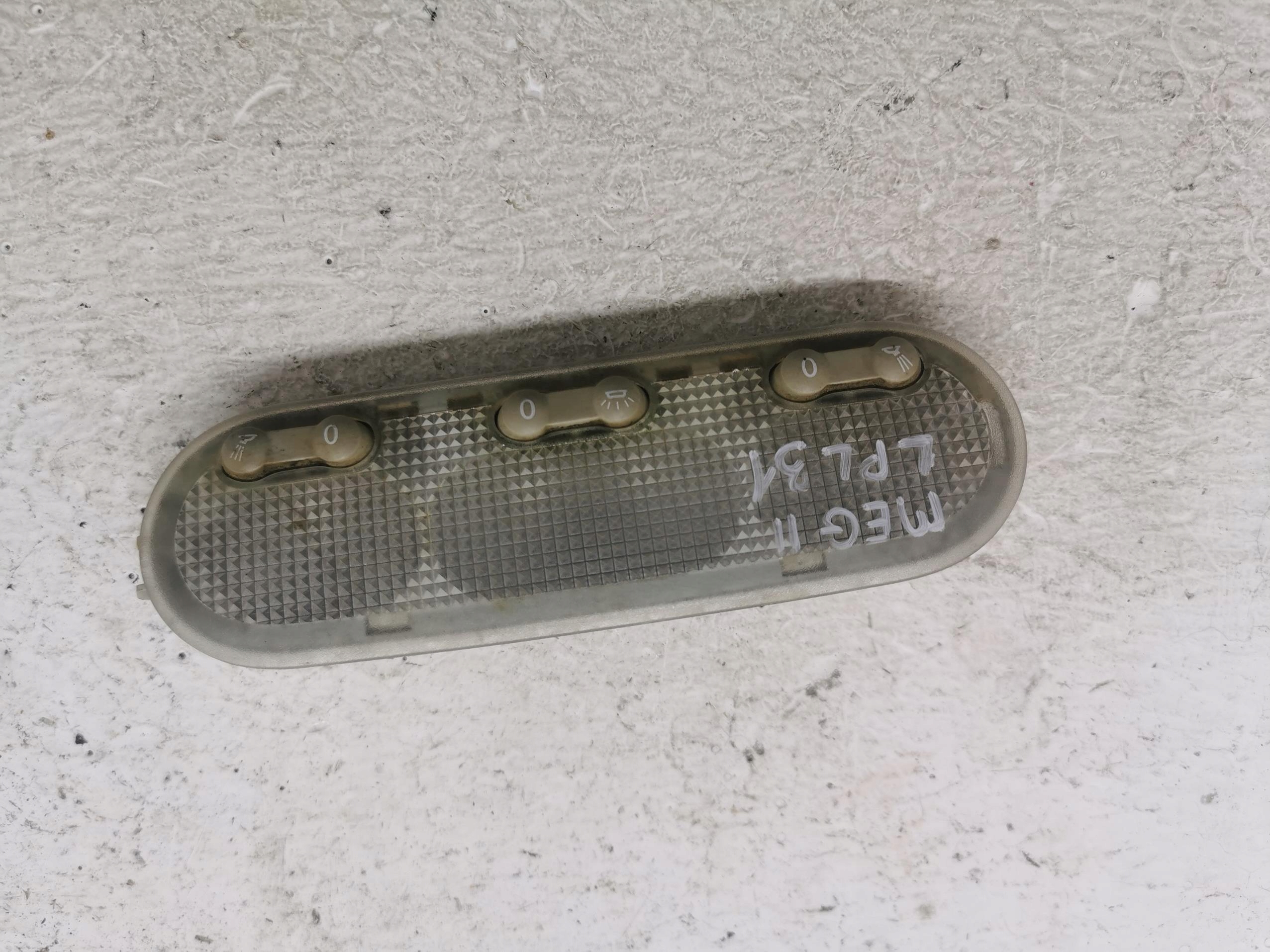 FANALE CIELO INTERNO RENAULT MEGANE II 02-08