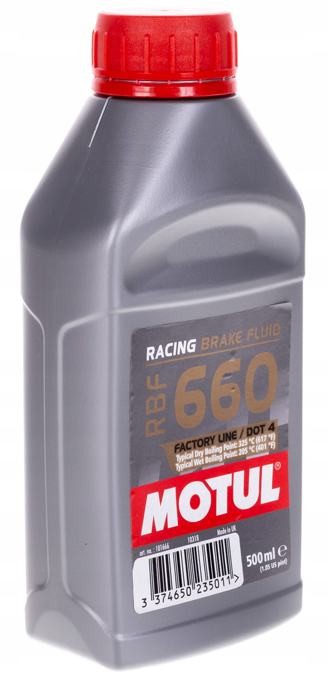 MOTUL RBF 660 BRAKE FLUID PŁYN HAMULCOWY - 500 ml Pojemność opakowania 500 ml