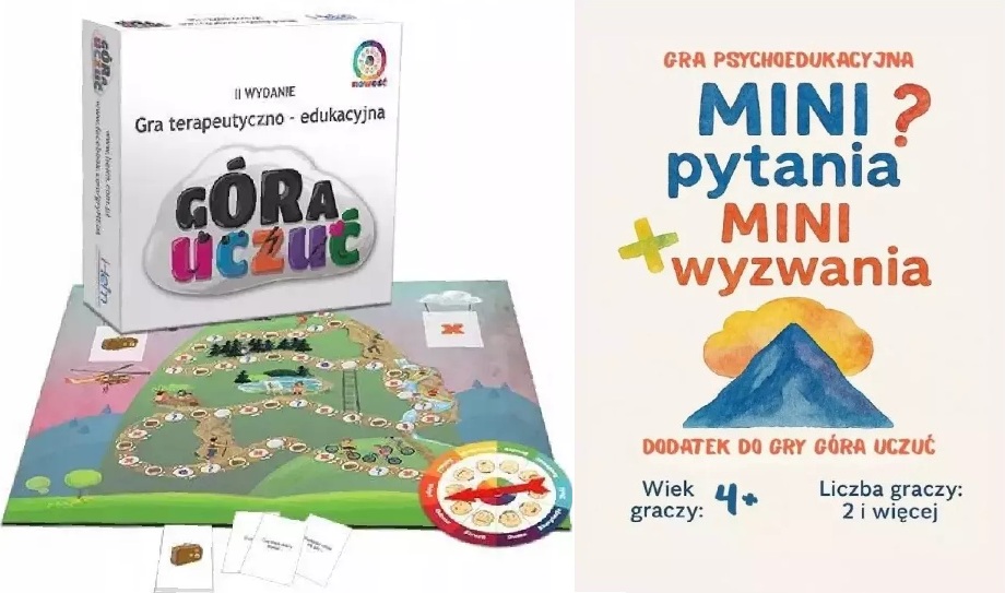 Góra uczuć Mini pytania gra psychoedukacyjna