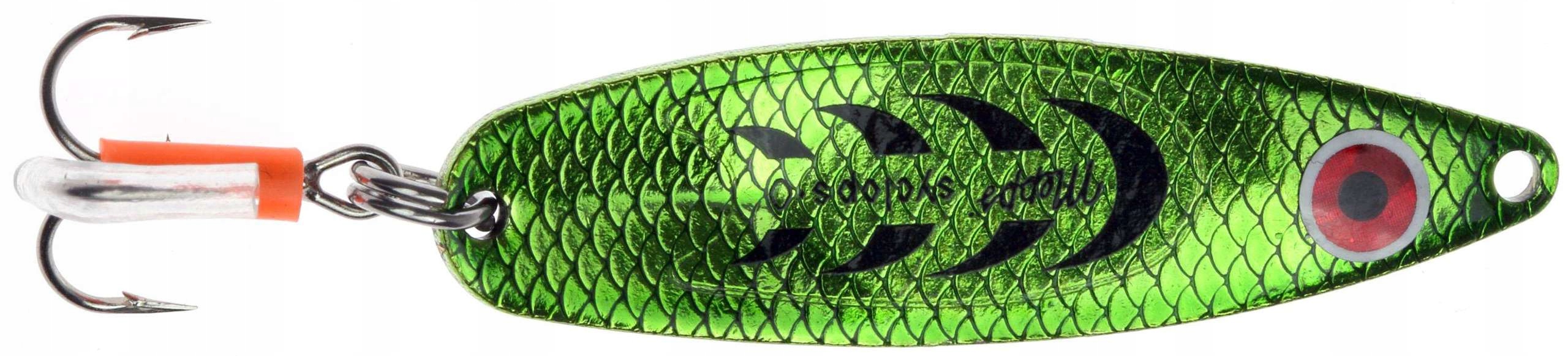 

Mepps Syclops Platium green 0/8g