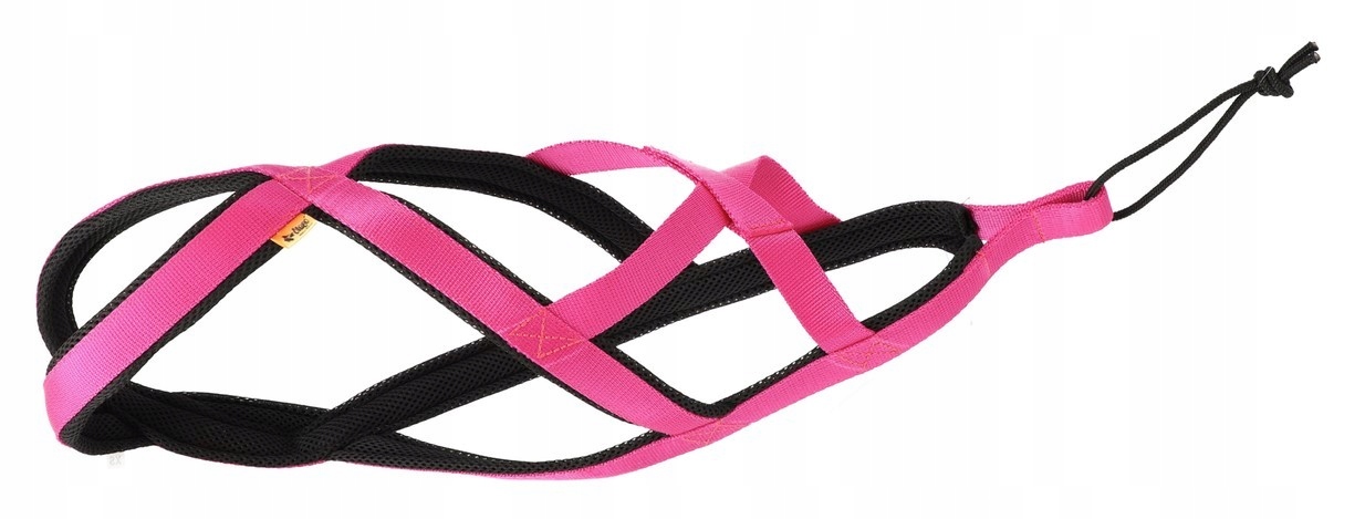 Dingo Szelki typu Sled do biegania z psem różowy M