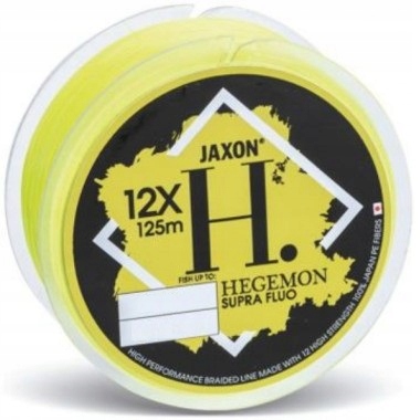 Plecionka Jaxon Hegemon Supra 12X Fluo 125M 0,18MM