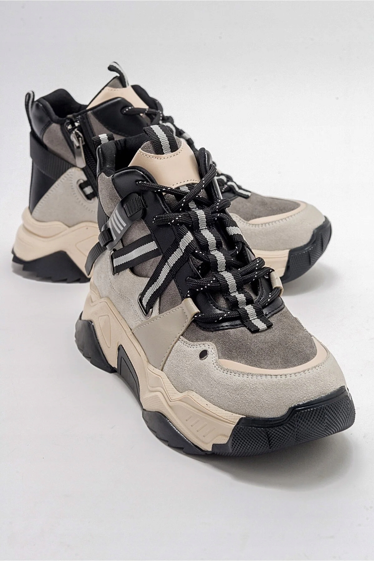 Luvishoes Dámské Kotníkové Boty S Páskem A Textilním Materiálem 39 5AA