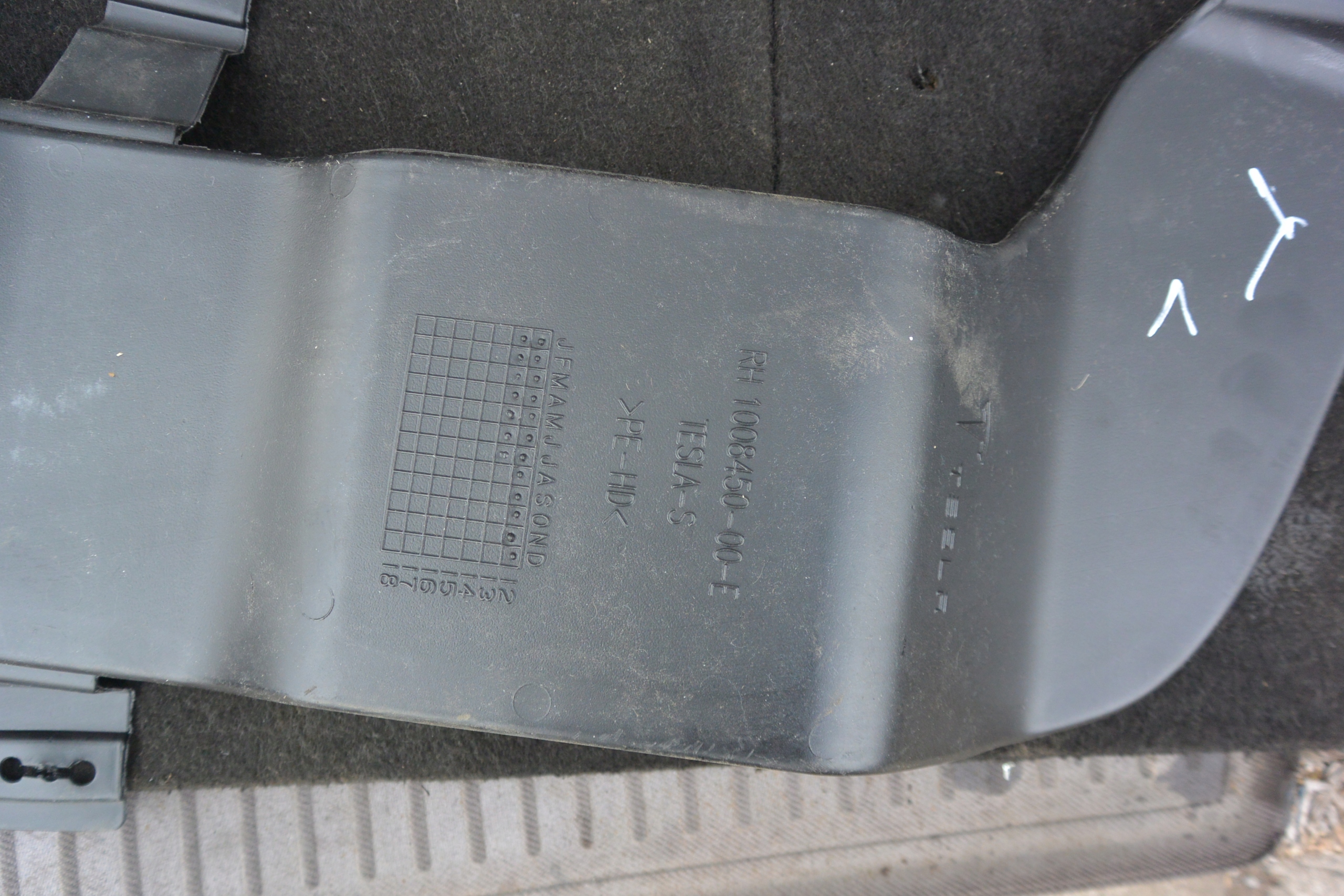 канал воздушный Кузова комплект tesla MODEL S 12-16 европа