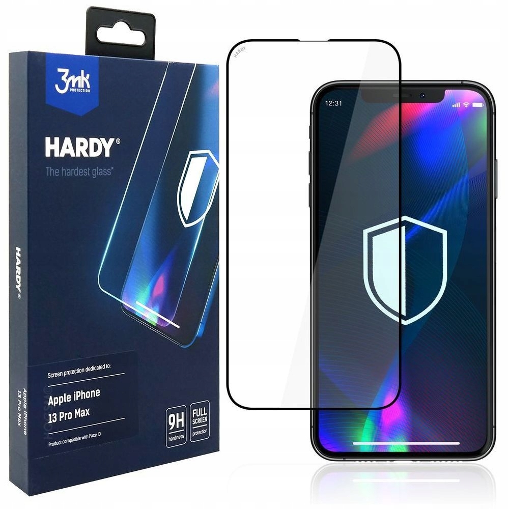 

Szybka do Apple iPhone 13 Pro Max, 3mk Hardy Glass