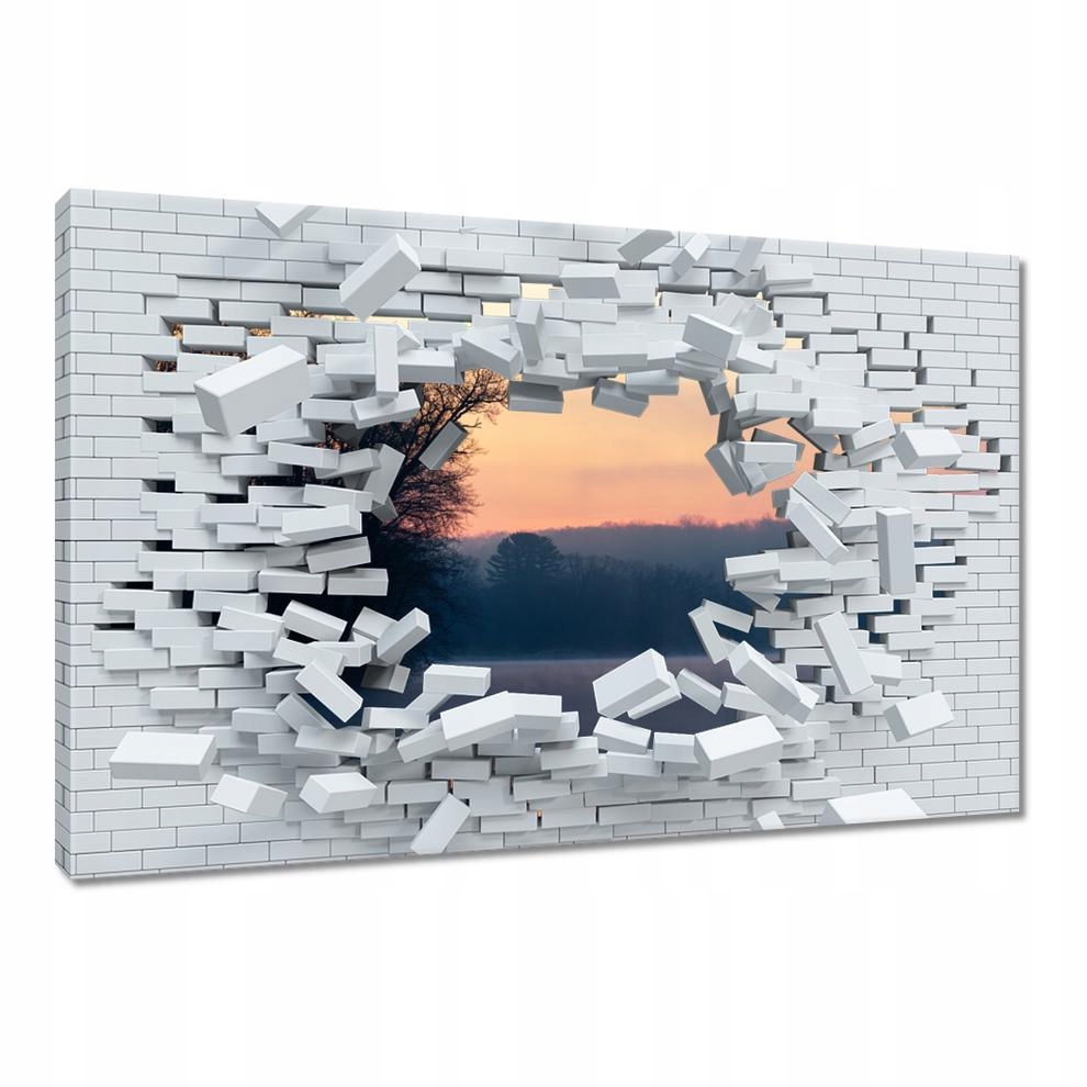 

Obrazy 60x40 Zima Mgła Las Jezioro