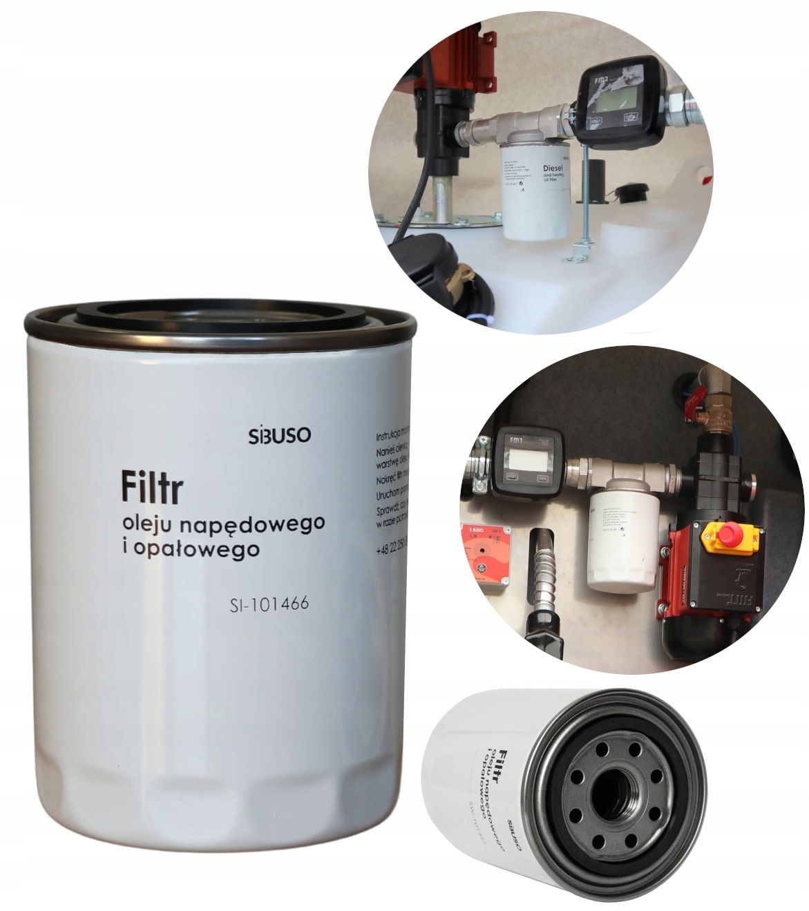 Palivový filtr Sibuso plechovkový SI-101466
