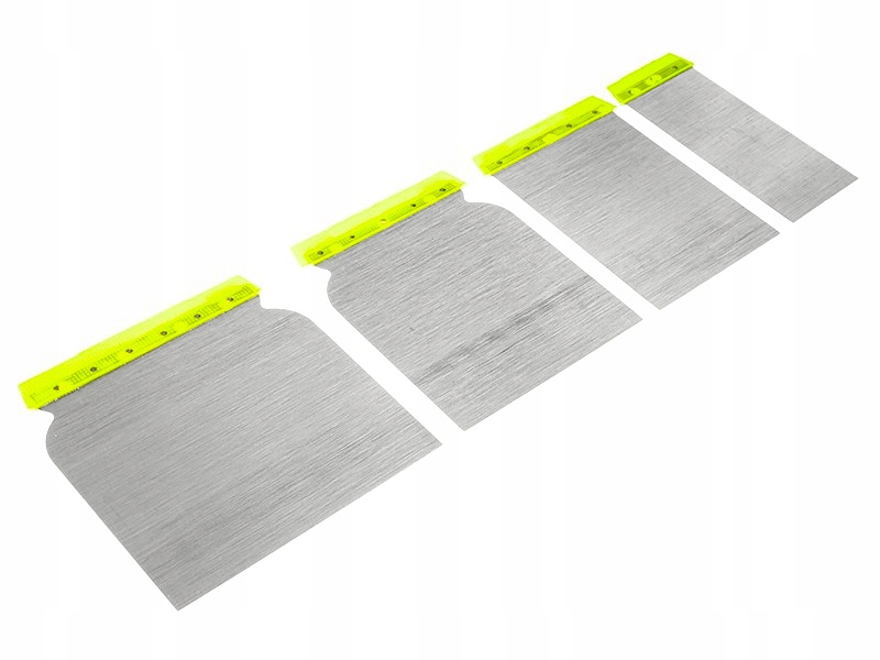 SZPACHELKI METALOWE japonki malarskie 4 SZT. Marka Carmotion