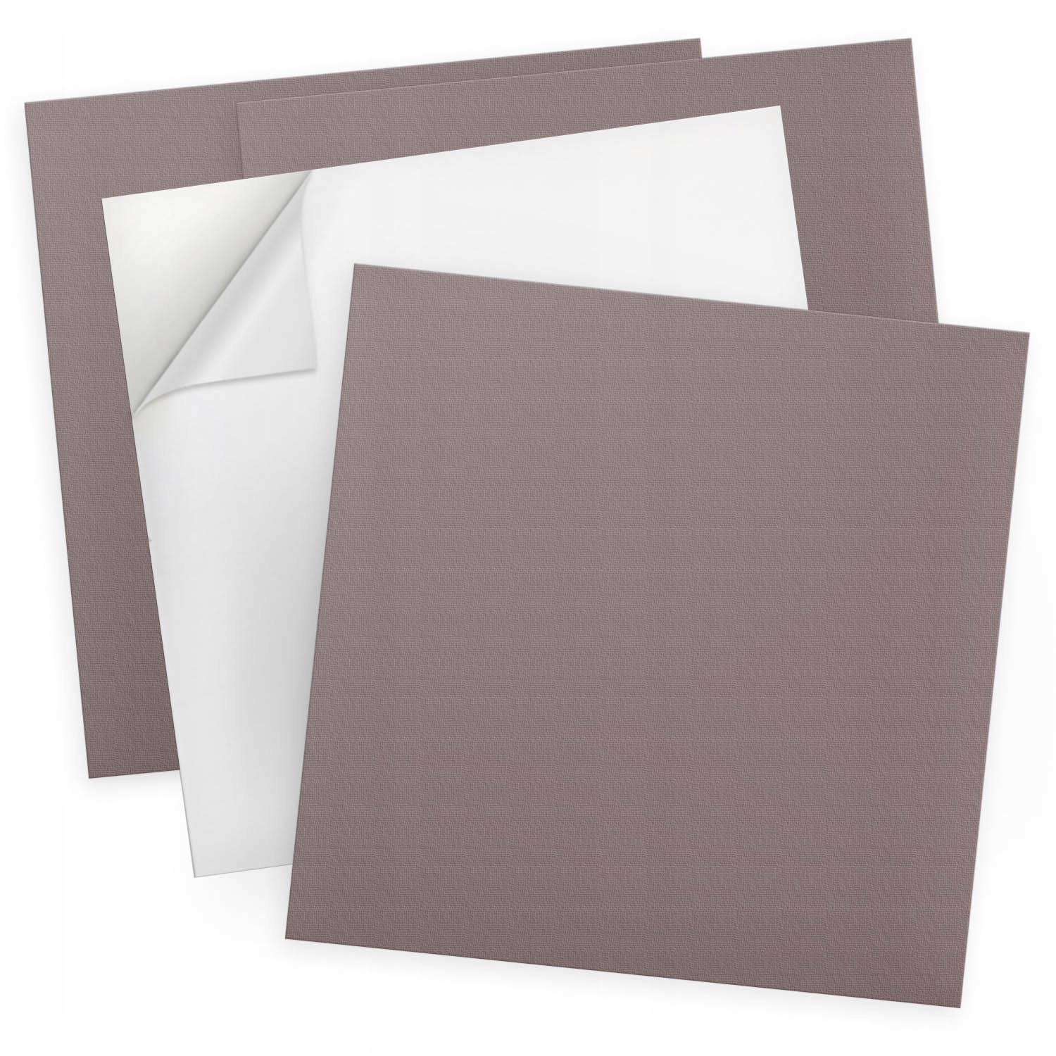 Sada samolepících vinylových panelů Béžová barva 4 ks 50x50 cm