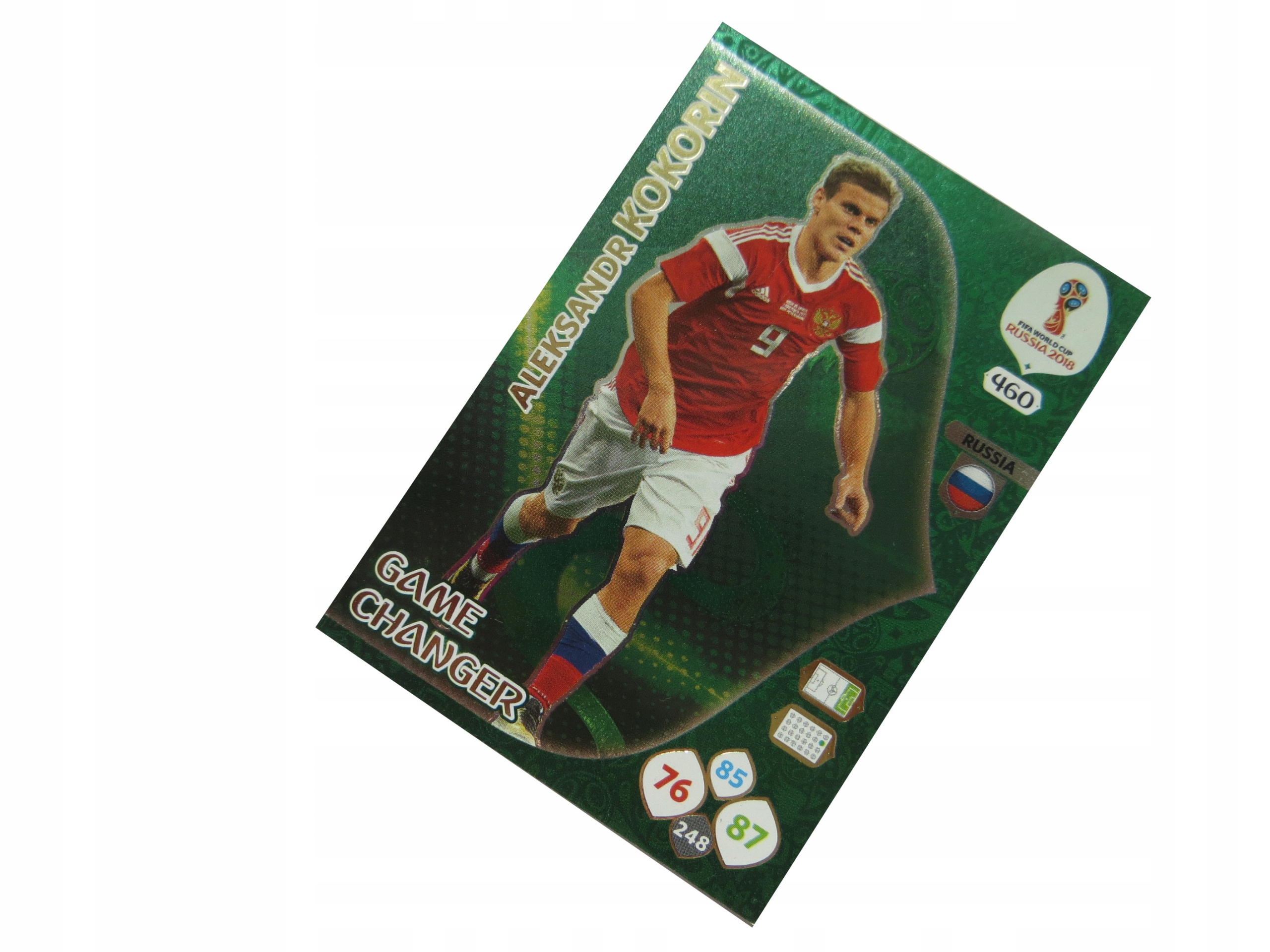 Panini World Cup Russia 2018 Karty Piłkarskie Game Changer Kokorin 460
