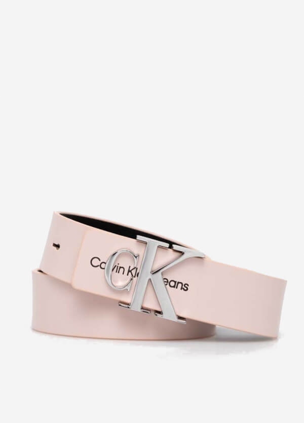 Calvin Klein Jeans Pásek Dámský 30Mm K60K610281 Růžový 90 CM