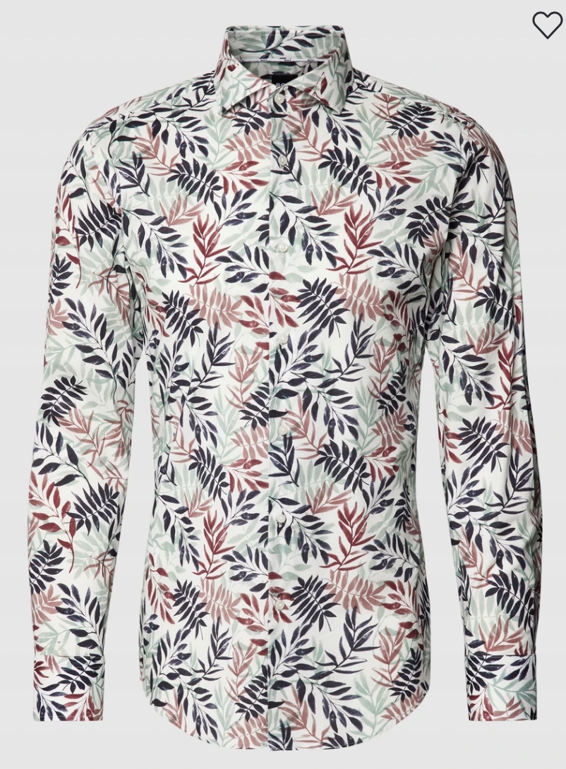 Neformální košile slim fit s límečkem