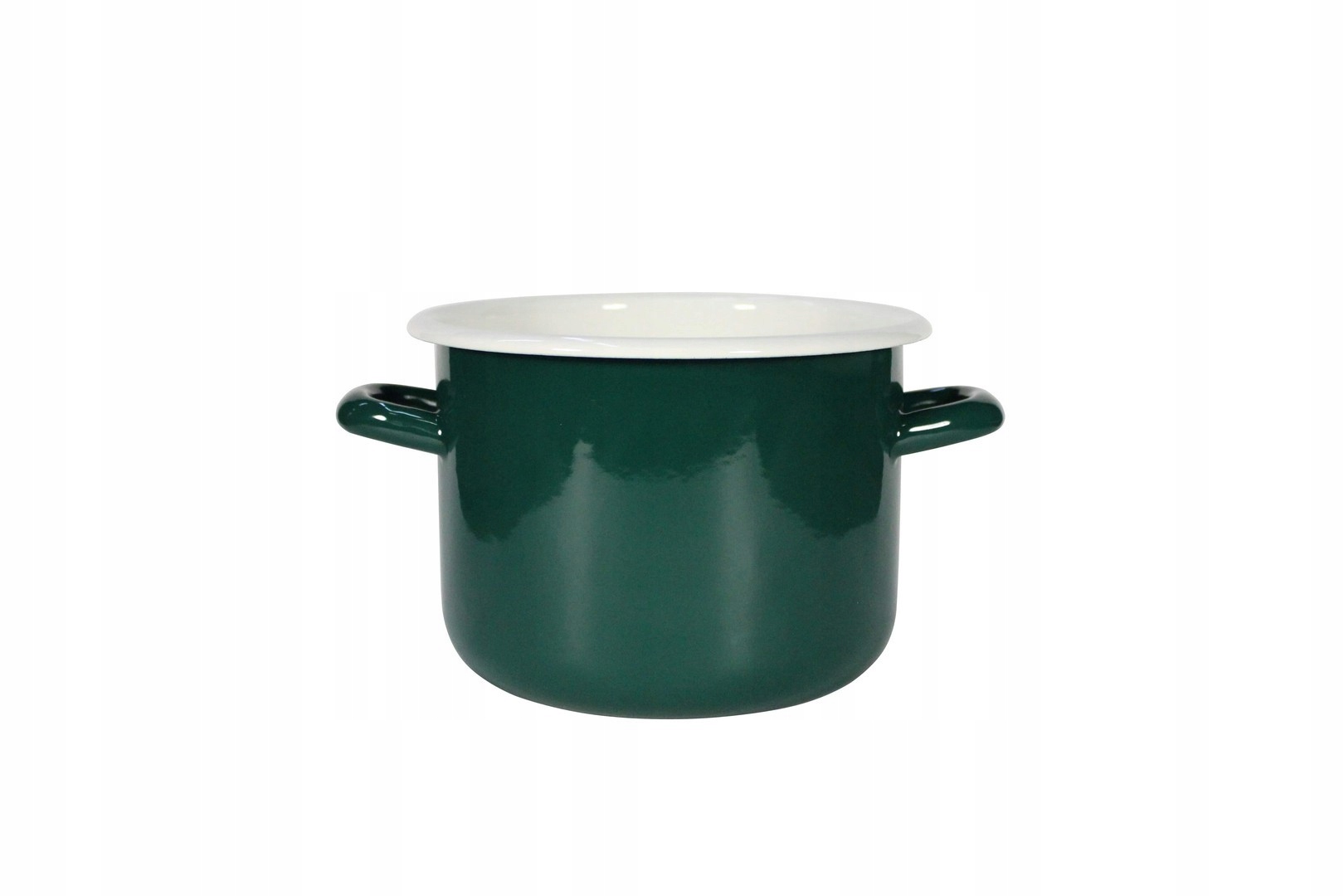 

Garnek Emaliowany Zielony Wysoki 2,4L 16CM Emalia