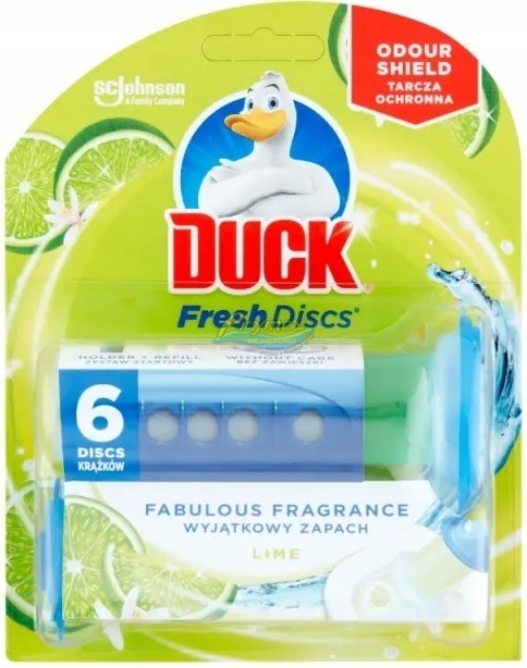 

Duck Fresh Discs Krążki Żelowe i uchwyt 36ml