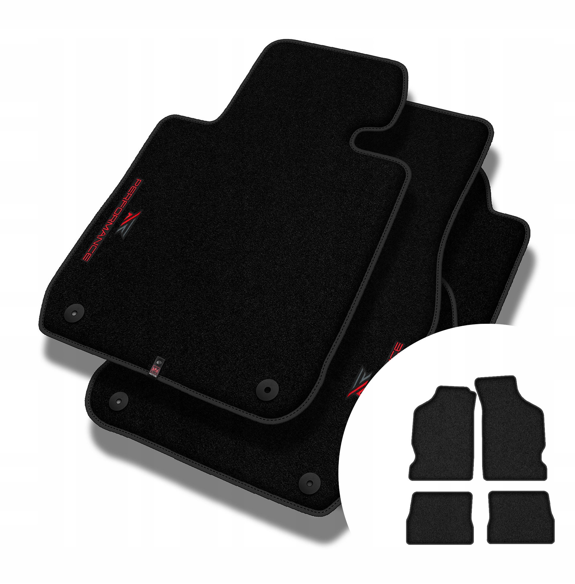 Velúrové koberčeky Performance Premium pre Citroen Saxo 1996-2003