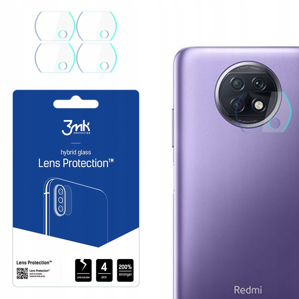 

Xiaomi Redmi Note 9T 5G 3MK Lens Protection