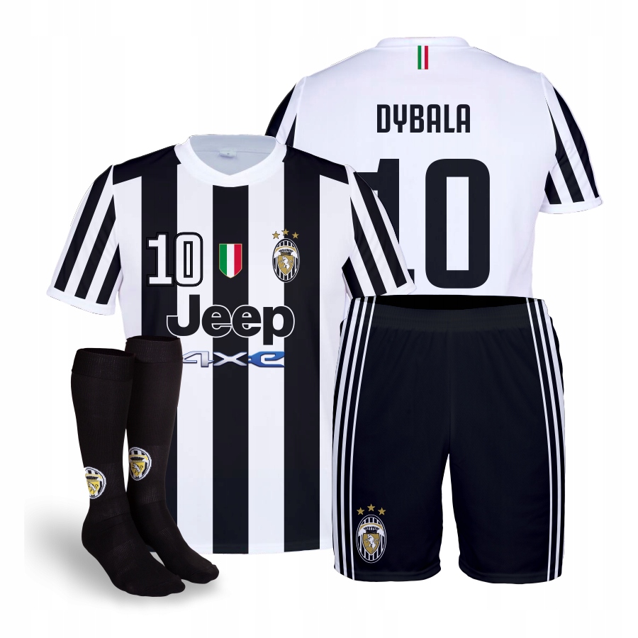 

Dybala Turyn strój komplet + getry roz. L