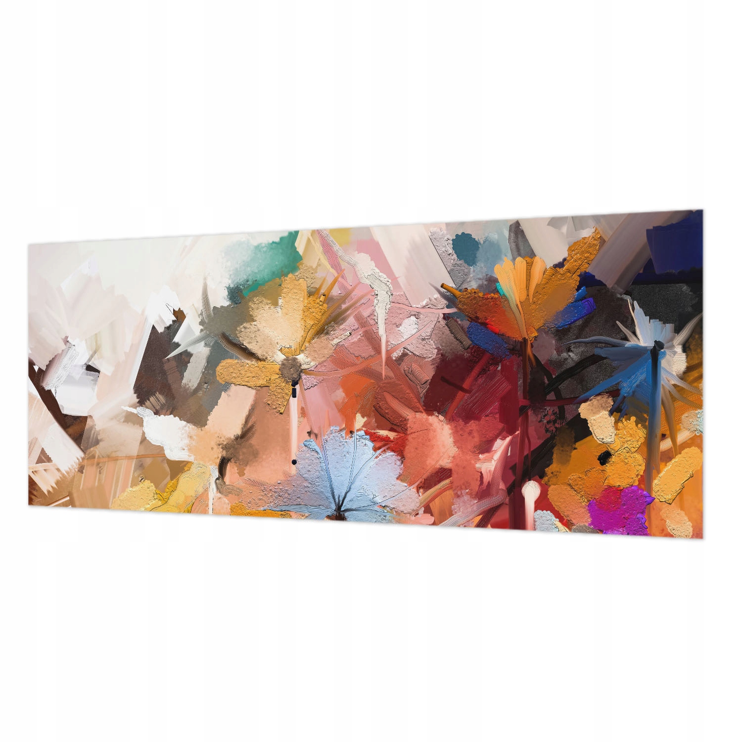 Fototapeta na flizelině do pokoje domu 3D Květinový abstrakt 250x104 lepidlo