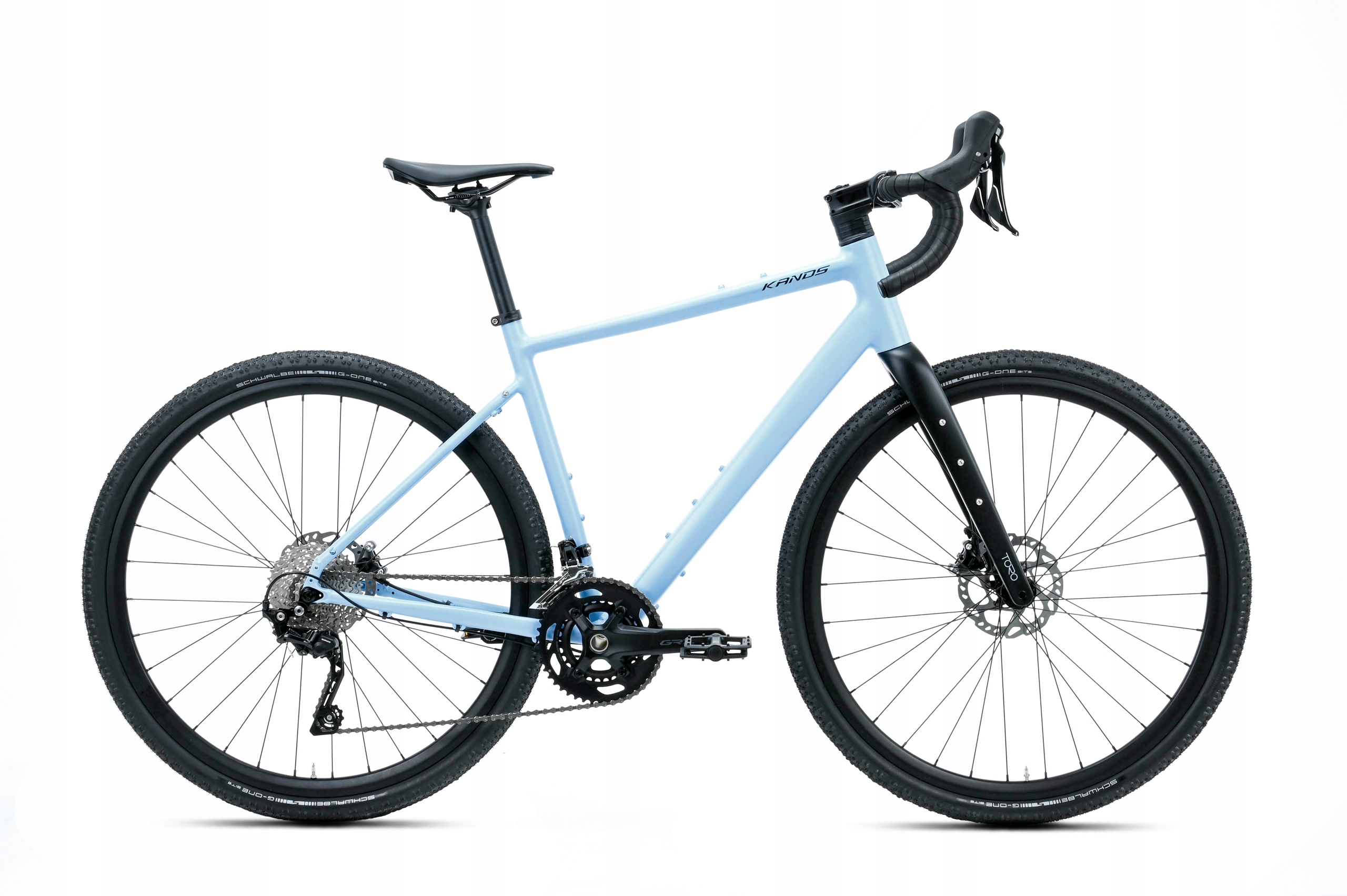 Rower Gravel 28 Kands Toro 3.0 Grx Hydraulika Błękitny M
