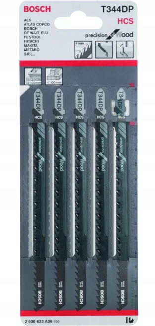 

Bosch Brzeszczot do wyrzynarki T344DP 5 sztuk