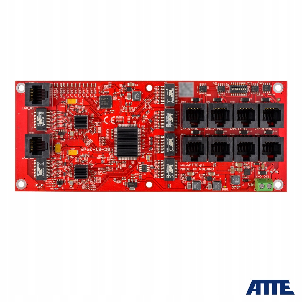 10-PORTOVÝ Switch Poe Atte xPoE-10-20-OF