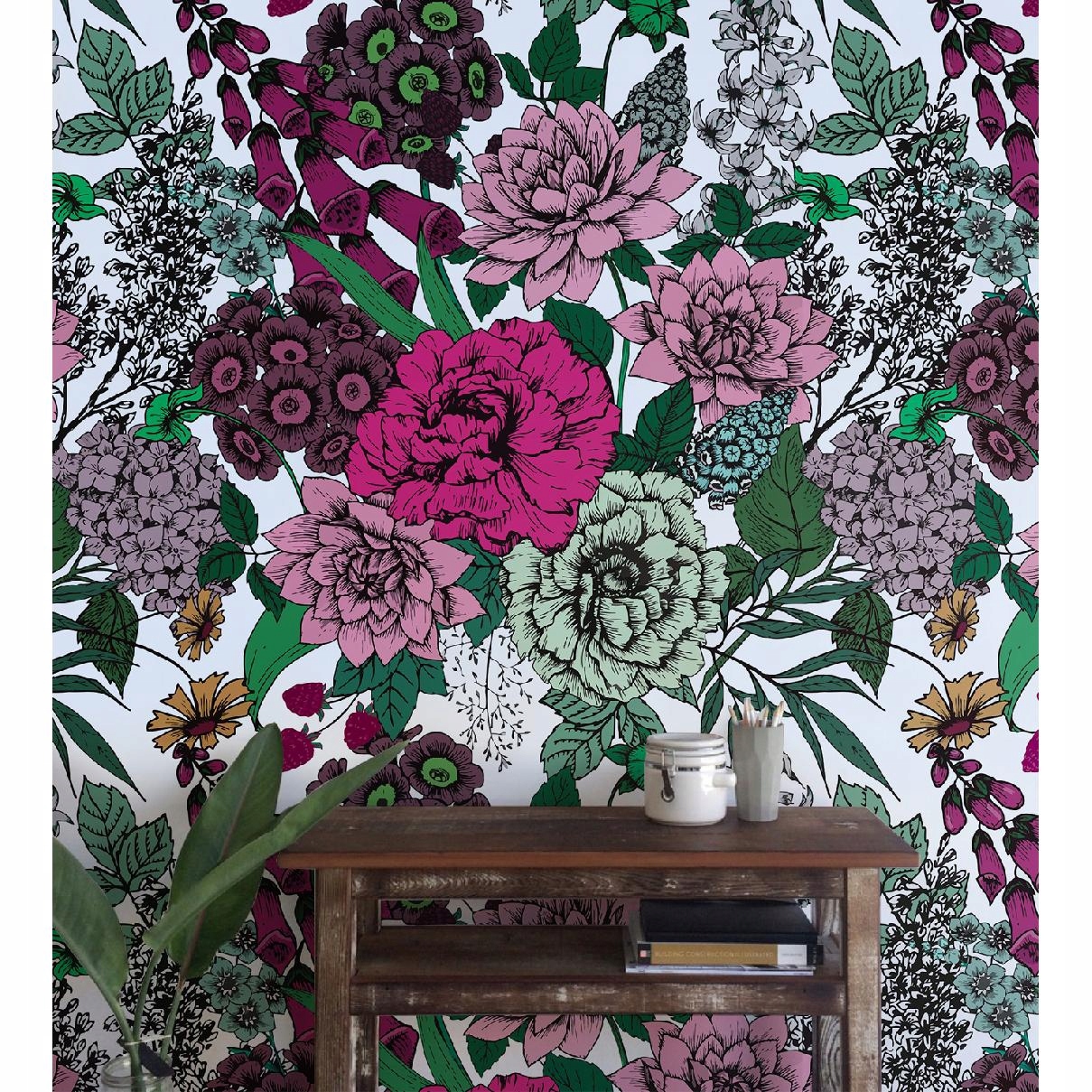 

Fototapeta ścienna Vintage kwiaty różane 416x254cm