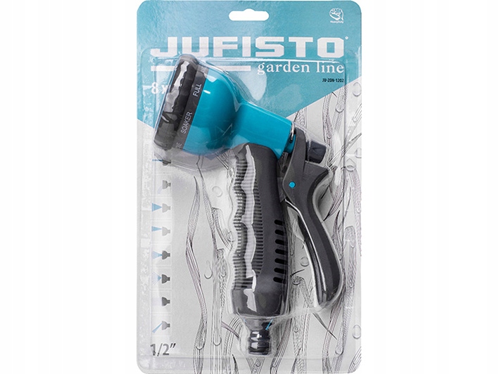 PISTOLET ZRASZACZ NA WĄŻ OGRODOWY 8 FUNKCYJNY EAN (GTIN) 5902143169796