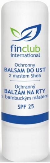 Finclub Balsam do ust z masłem Shea Filtr SPF 25