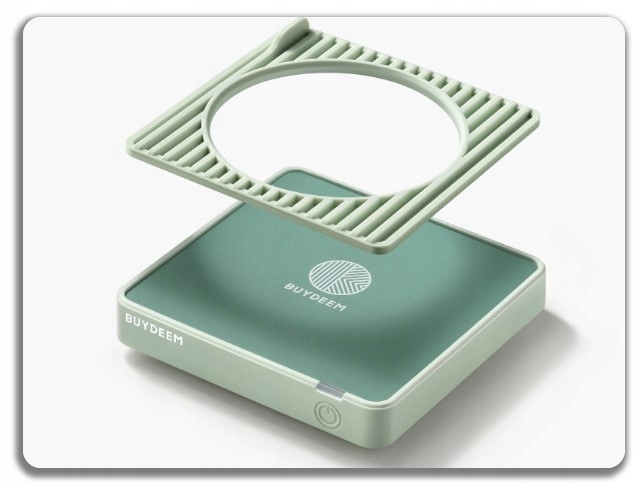 BUYDEEM Podstawka grzewcza, OA2001, Cozy Greenish — 15