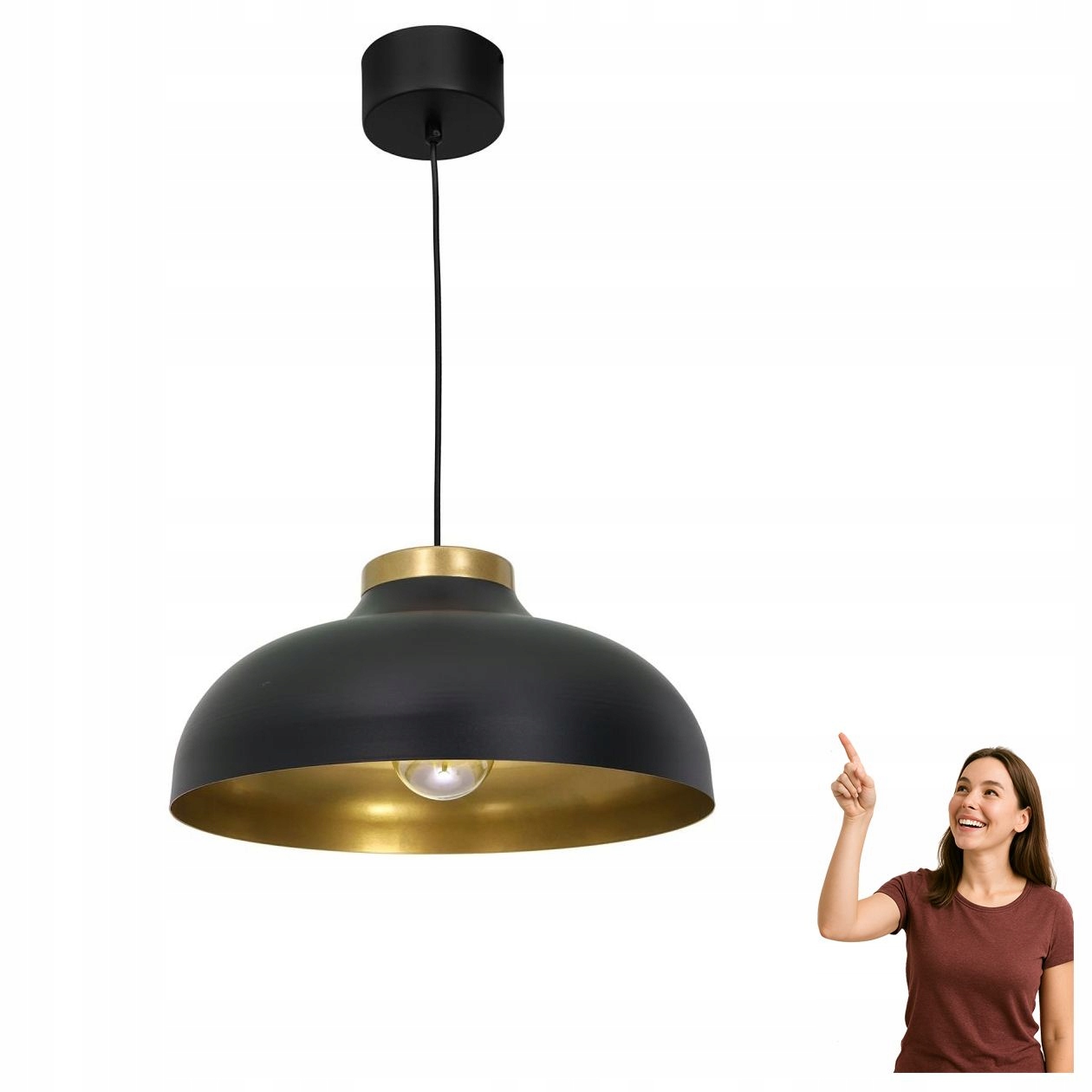 Závěsná lampa Basca 1733 Luminex