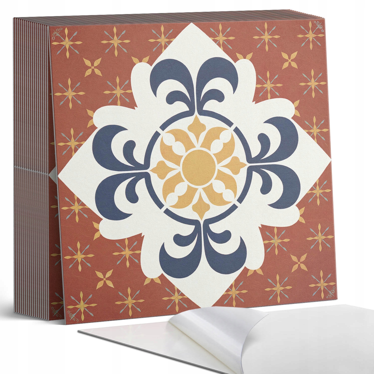 Balíček Pvc dlaždic Květinový design s organickými formami 20 x 20 x 20 cm