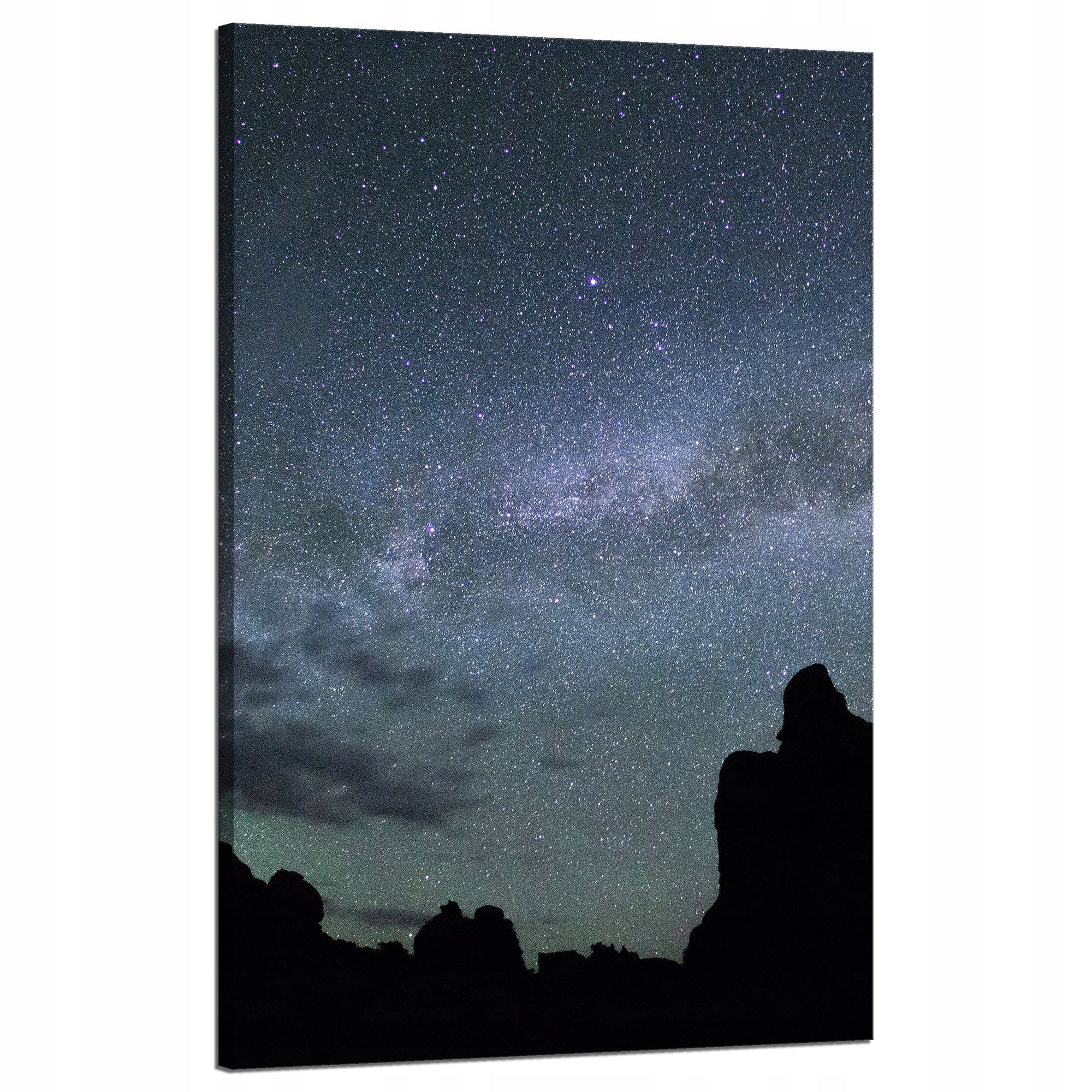 Obraz na plátně Příroda Vesmír Hory Temnota Noc 50x80