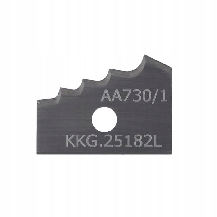 Nože pro olepovačku Hm R1,5-3 25x18,7x2 mm 1 ks Biesse/ Levé