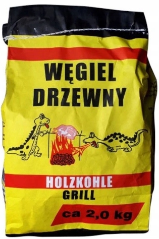 Węgiel drzewny do grilla 2KG Producent POLSKA